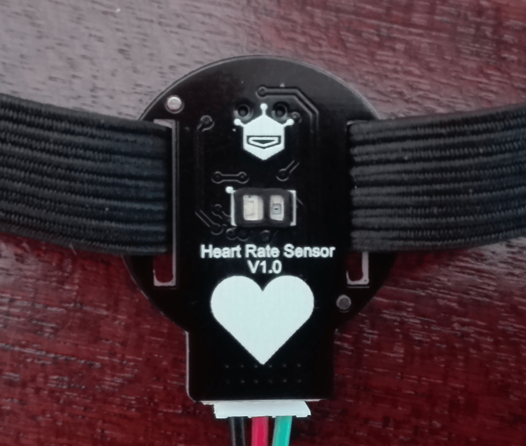 Bottom of the Heart Rate sensor module.